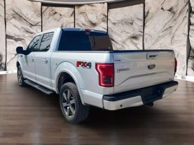 2016 FORD F150 SUPERCREW CAB PICKUP V8, FLEX FUEL, 5.0 LITER LARIAT PICKUP 4D 5 1/2 FT