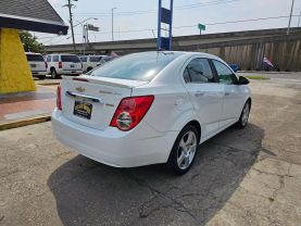 2016 CHEVROLET SONIC SEDAN 4-CYL, TURBO, 1.4 LITER LTZ SEDAN 4D