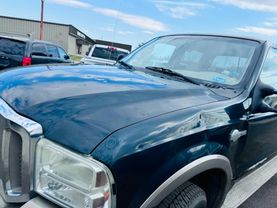 2005 FORD F250 SUPER DUTY CREW CAB PICKUP V8, 5.4 LITER KING RANCH PICKUP 4D 6 3/4 FT