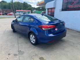 2017 KIA FORTE SEDAN 4-CYL, 2.0 LITER LX SEDAN 4D