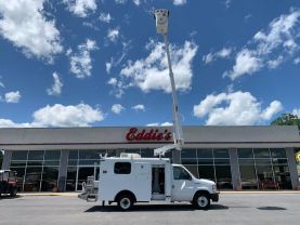 2019 FORD E350 SUPER DUTY CUTAWAY 36FT CABLE SPLICER BUCKET VAN ALTEC AT200A BUCKET TRUCKS V10, 6.8 LITER CUTAWAY VAN 2D - Eddies Auto Sales