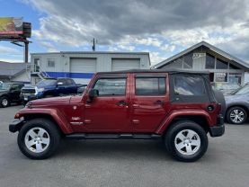 2007 JEEP WRANGLER SUV V6, 3.8 LITER UNLIMITED SAHARA SPORT UTILITY 4D
