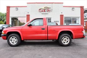 2004 DODGE DAKOTA REGULAR CAB PICKUP V6, 3.7 LITER SPORT PICKUP 2D 6 1/2 FT
