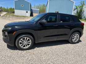 2021 CHEVROLET TRAILBLAZER SUV 3-CYL, ECOTEC, TURBO, 1.2 LITER LS SPORT UTILITY 4D at T&T Repairables - used car dealership in Spencer, Indiana.