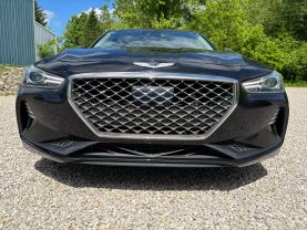 2019 GENESIS G70 SEDAN 4-CYL, TURBO, GDI, 2.0 LITER 2.0T ADVANCED SEDAN 4D at T&T Repairables - used car dealership in Spencer, Indiana.