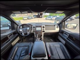 2013 FORD F150 SUPERCREW CAB PICKUP V6, ECOBOOST, TWIN TURBO, 3.5 LITER PLATINUM PICKUP 4D 5 1/2 FT