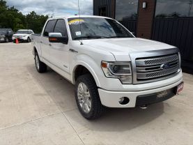 2014 FORD F150 SUPERCREW CAB PICKUP V6, ECOBOOST, 3.5L PLATINUM PICKUP 4D 5 1/2 FT