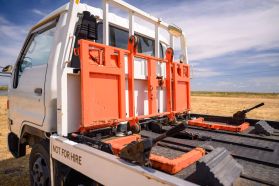 1997 TOYOTA DYNA TRUCK 15B-FT CAR HAULER