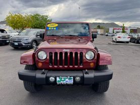 2007 JEEP WRANGLER SUV V6, 3.8 LITER UNLIMITED SAHARA SPORT UTILITY 4D