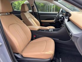 2024 HYUNDAI SONATA HYBRID SEDAN 4-CYL, HYBRID, GDI, 2.0 LITER LIMITED SEDAN 4D at T&T Repairables - used car dealership in Spencer, Indiana.