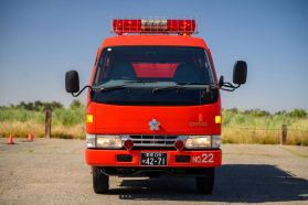 1997 TOYOTA DYNA TRUCK 15B FIRE TRUCK