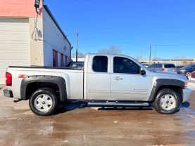2012 CHEVROLET SILVERADO 1500 EXTENDED CAB PICKUP V8, FLEX FUEL, 5.3 LITER LTZ PICKUP 4D 6 1/2 FT