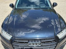 2020 AUDI Q5 SUV 4-CYL, TURBO, 2.0 LITER 45 TFSI PRESTIGE SPORT UTILITY 4D at T&T Repairables - used car dealership in Spencer, Indiana.