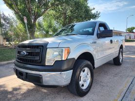 2013 FORD F150 REGULAR CAB PICKUP V6, FLEX FUEL, 3.7 LITER XL PICKUP 2D 6 1/2 FT