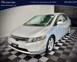 2006 HONDA CIVIC SEDAN 4-CYL, VTEC, 1.8 LITER LX SEDAN 4D
