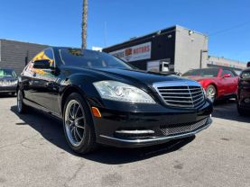 2012 MERCEDES-BENZ S-CLASS SEDAN V8, TWIN TURBO, 4.6 LITER S 550 SEDAN 4D