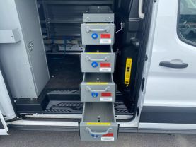 2020 FORD TRANSIT 250 UPFITTED CARGO VAN 130" WB CARGO VANS V6, 3.5 LITER LOW ROOF W/RWB VAN 3D - Eddies Auto Sales