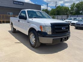 2014 FORD F150 REGULAR CAB PICKUP V6, FLEX FUEL, 3.7 LITER XL PICKUP 2D 8 FT at Motors On Wheels - used car dealership in Houston, Texas.