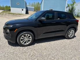 2021 CHEVROLET TRAILBLAZER SUV 3-CYL, ECOTEC, TURBO, 1.2 LITER LS SPORT UTILITY 4D at T&T Repairables - used car dealership in Spencer, Indiana.