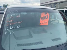 2018 CHEVROLET EXPRESS 2500 12 PASSENGER VAN PASSENGER VANS V8, 6.0 LITER LS VAN 3D - Eddies Auto Sales
