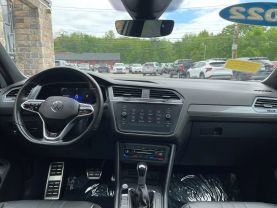 2022 VOLKSWAGEN TIGUAN SUV 4-CYL, TURBO, 2.0 LITER SE R-LINE BLACK 4MOTION SPORT UTILITY 4D - Gesner Auto Inc in Taunton, MA, 41.88613, -71.14527