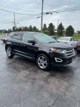 2018 FORD EDGE SUV V6, 3.5 LITER TITANIUM SPORT UTILITY 4D