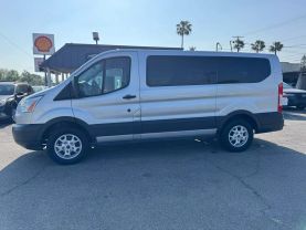2015 FORD TRANSIT 150 WAGON PASSENGER V6, FLEX FUEL, 3.7 LITER XLT W/LOW ROOF W/SLIDING SIDE DOOR VAN 3D