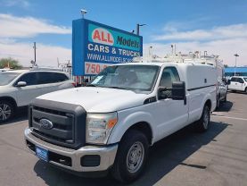 2015 FORD F250 SUPER DUTY REGULAR CAB PICKUP V8, FLEX FUEL, 6.2 LITER XL PICKUP 2D 8 FT