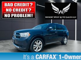 2013 DODGE DURANGO SUV V6, 3.6 LITER CREW SPORT UTILITY 4D