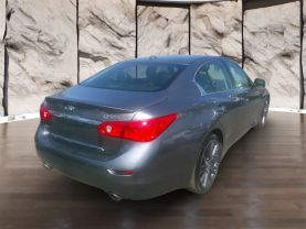 2016 INFINITI Q50 SEDAN V6, TWIN TURBO, 3.0 LITER RED SPORT 400 SEDAN 4D
