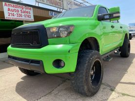 2010 TOYOTA TUNDRA CREWMAX PICKUP V8, 5.7 LITER PICKUP 4D 5 1/2 FT