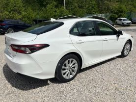 2023 TOYOTA CAMRY SEDAN 4-CYL, 2.5 LITER LE SEDAN 4D at T&T Repairables - used car dealership in Spencer, Indiana.