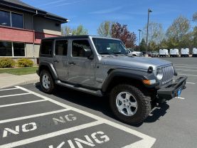 2019 JEEP WRANGLER UNLIMITED SUV V6, VVT, 3.6 LITER SPORT S SPORT UTILITY 4D