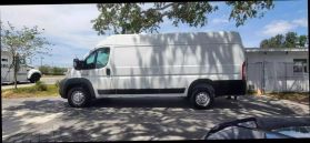 2021 RAM PROMASTER CARGO VAN CARGO V6, VVT, 3.6 LITER 3500 HIGH ROOF EXTENDED VAN 3D