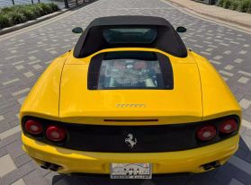 2001 FERRARI 360 SPYDER "MANUAL GATED 6-SPEED COUPE - 2