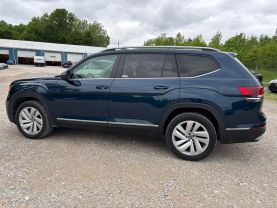 2021 VOLKSWAGEN ATLAS SUV V6, 3.6 LITER SEL 4MOTION (2021.5) SPORT UTILITY 4D at T&T Repairables - used car dealership in Spencer, Indiana.