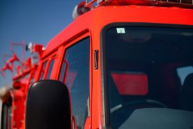 1997 TOYOTA DYNA TRUCK 15B FIRE TRUCK