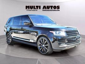 2017 LAND ROVER RANGE ROVER SUV V8, SUPERCHARGED, 5.0 LITER SUPERCHARGED LWB SPORT UTILITY 4D