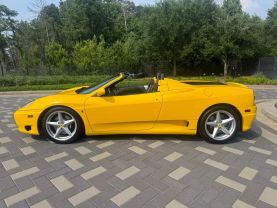 2001 FERRARI 360 SPYDER "MANUAL GATED 6-SPEED COUPE - 2