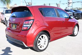 2017 CHEVROLET SONIC HATCHBACK 4-CYL, TURBO, 1.4 LITER LT HATCHBACK 4D
