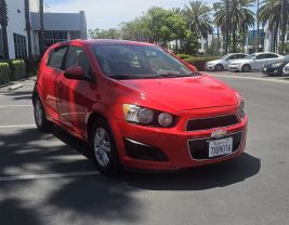 2016 CHEVROLET SONIC HATCHBACK 4-CYL, 1.8 LITER LT HATCHBACK SEDAN 4D