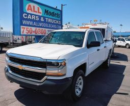 2017 CHEVROLET SILVERADO 1500 CREW CAB PICKUP V8, ECOTEC3, 5.3 LITER WORK TRUCK PICKUP 4D 5 3/4 FT
