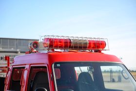 1997 TOYOTA DYNA TRUCK 15B FIRE TRUCK