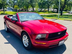 2007 FORD MUSTANG CONVERTIBLE V6, 4.0 LITER PREMIUM CONVERTIBLE 2D