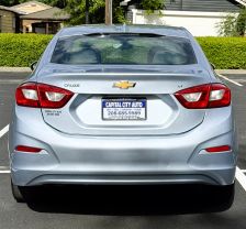 2018 CHEVROLET CRUZE SEDAN ARCTIC BLUE METALLIC AUTOMATIC - Capital City Auto