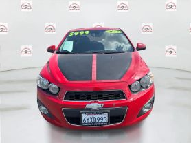 2012 CHEVROLET SONIC SEDAN 4-CYL, 1.8 LITER LTZ SEDAN 4D