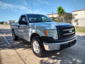 2013 FORD F150 REGULAR CAB PICKUP V6, FLEX FUEL, 3.7 LITER XL PICKUP 2D 6 1/2 FT