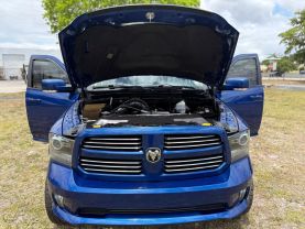2014 RAM 1500 CREW CAB PICKUP V8, HEMI, 5.7 LITER SPORT PICKUP 4D 6 1/3 FT