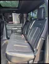 2017 FORD F250 SUPER DUTY CREW CAB PICKUP V8, TURBO DIESEL, 6.7L PLATINUM PICKUP 4D 6 3/4 FT