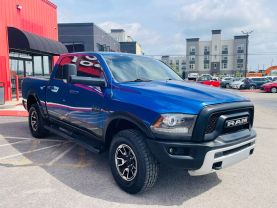 2017 RAM 1500 CREW CAB PICKUP V8, HEMI, 5.7 LITER REBEL PICKUP 4D 5 1/2 FT